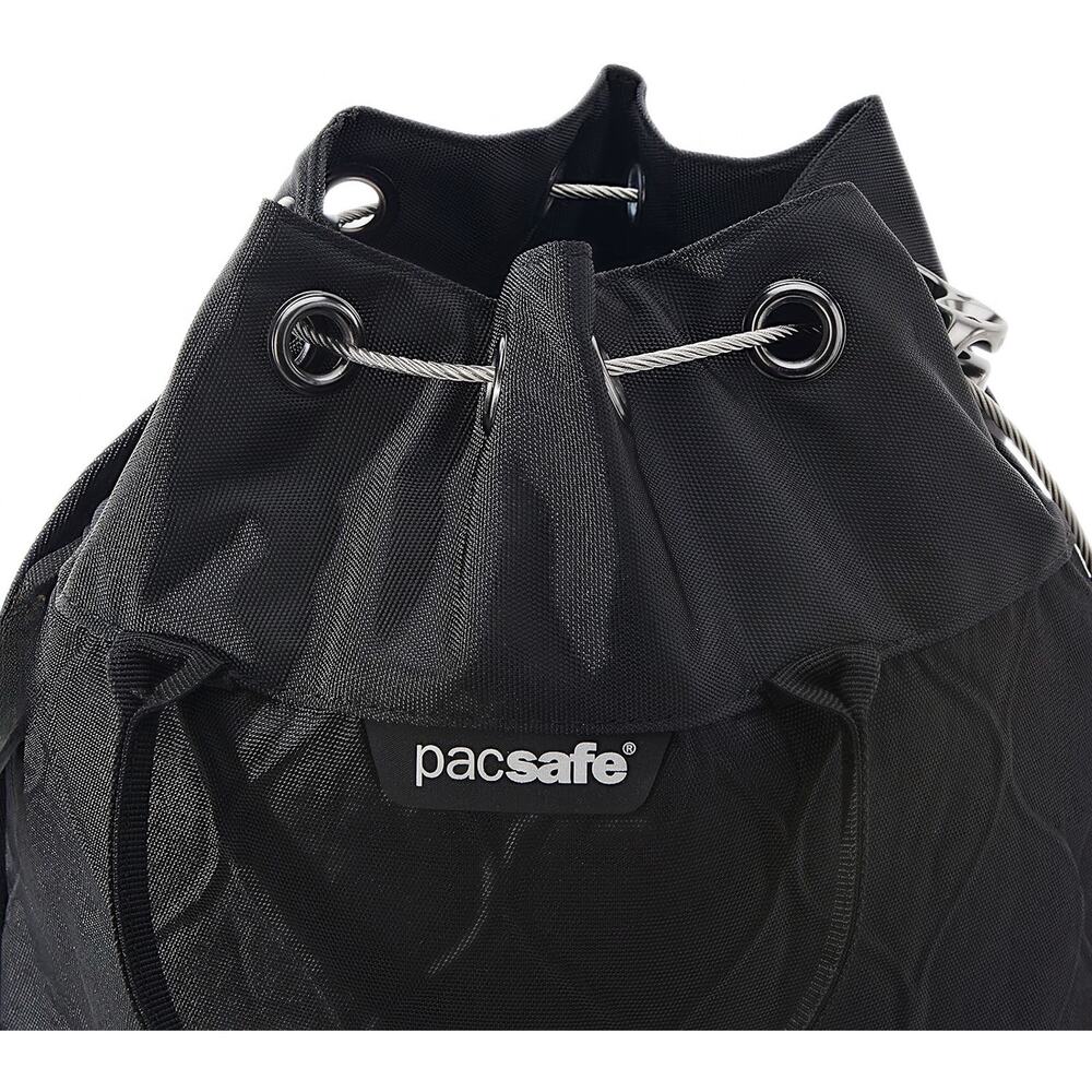 Pacsafe Travelsafe GII 12L Portable Safe Black Anti-Theft EXOmesh NWT No Lock - Picture 5 of 11